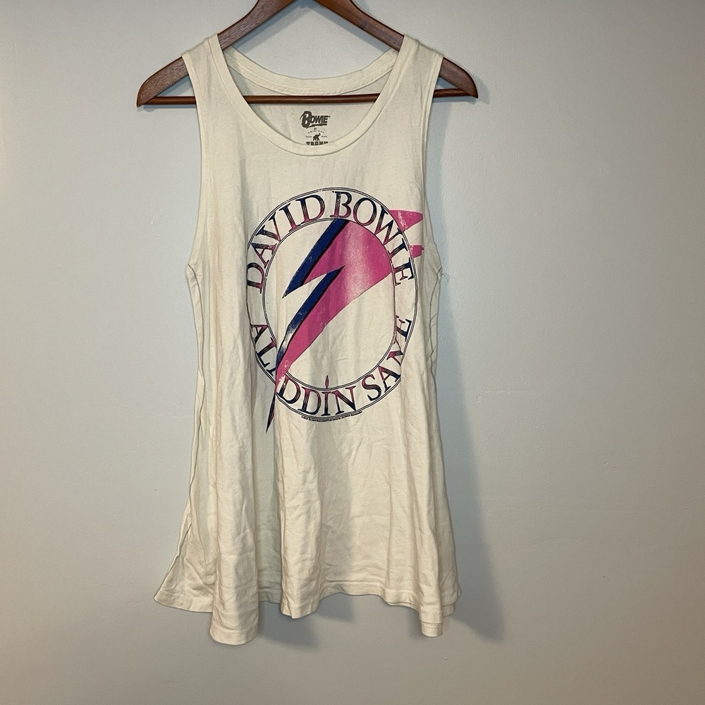 Trunk LTD For Free‎ People David Bowie Flowing Tunic Tank Top Sz S